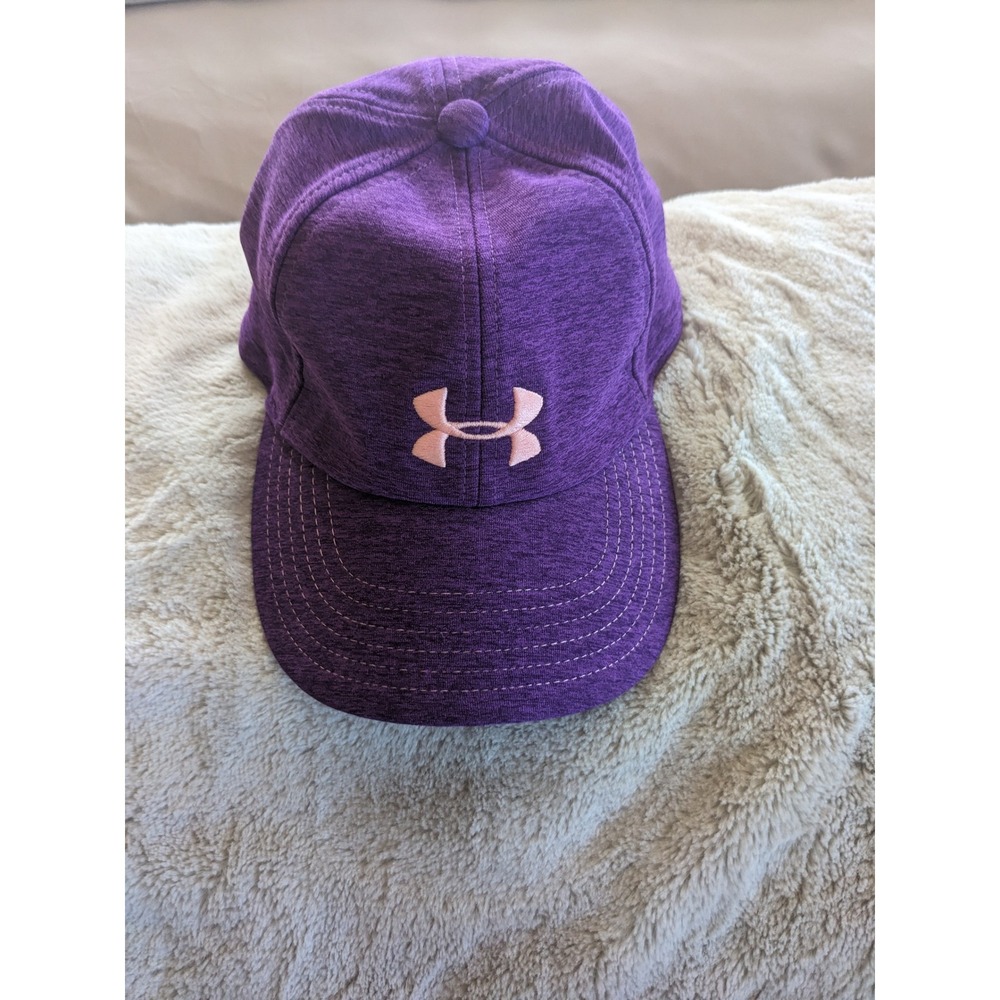 Under Armour Womens Renegade Twist Purple Heather Baseball Hat Adjustable Cap